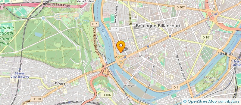 localisation de l'entreprise PANPAN à BOULOGNE-BILLANCOURT