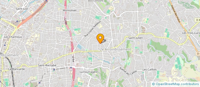 localisation de l'entreprise PANPERE à MARSEILLE