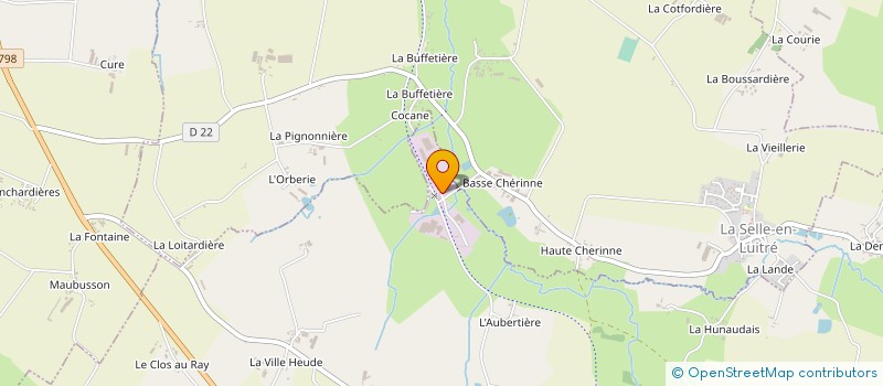 localisation de l'entreprise PANPHARMA à LUITRE-DOMPIERRE