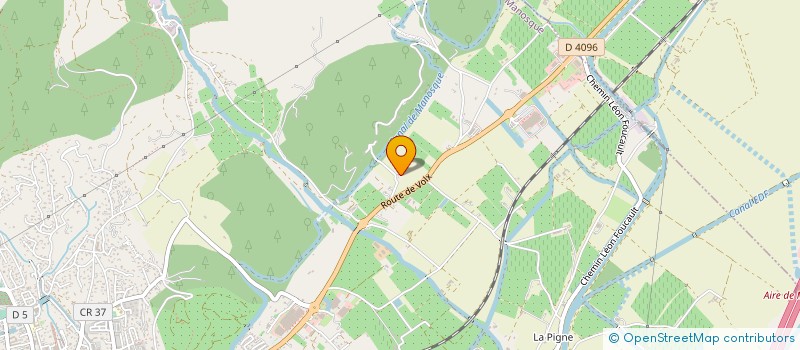 localisation de l'entreprise PANQUET ET FILLES à MANOSQUE