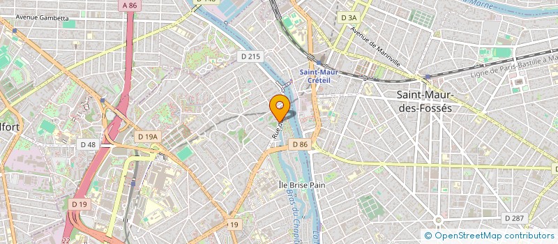 localisation de l'entreprise PANREP CONSEIL  CRETEIL