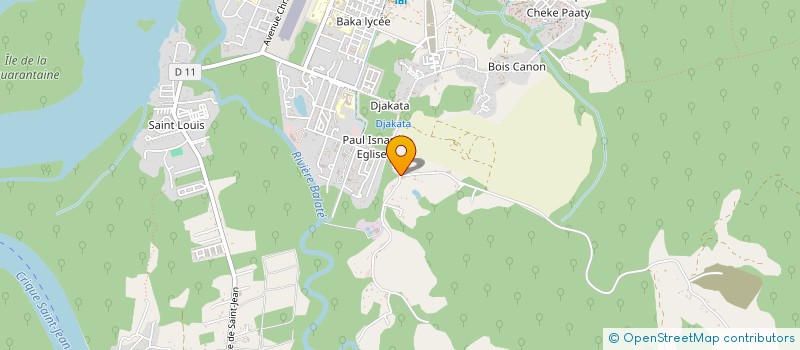 localisation de l'entreprise PANSA ETIENNE VTC à SAINT-LAURENT-DU-MARONI