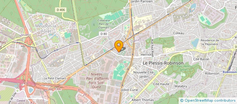 localisation de l'entreprise PANSARDI à CLAMART