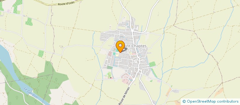 localisation de l'entreprise PANT HOME 4318  SAINT-CHAPTES