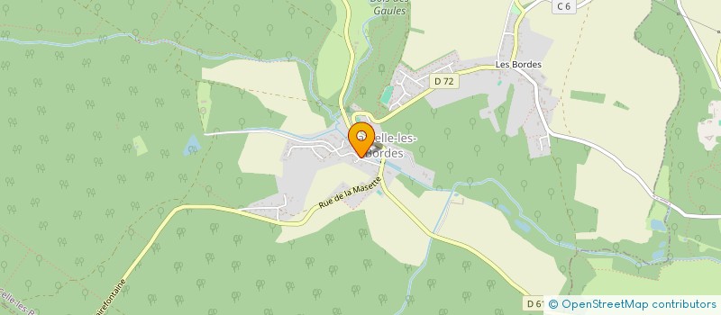 localisation de l'entreprise PANTA  LA CELLE-LES-BORDES