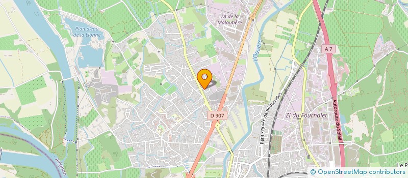 localisation de l'entreprise PANTA'PIZZA  SORGUES