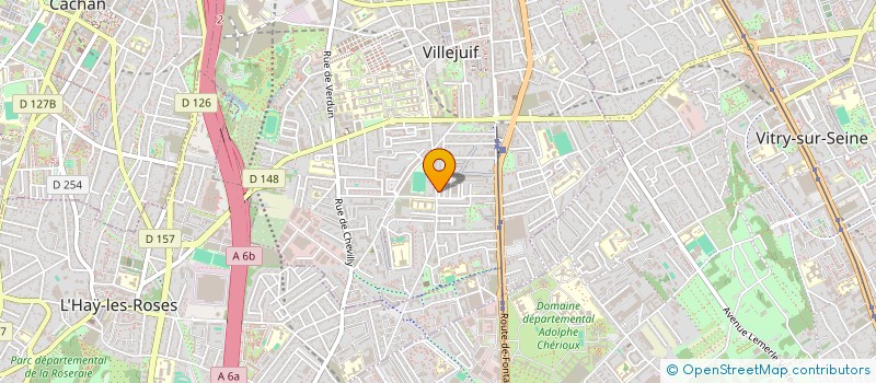 localisation de l'entreprise PANTAGRUEL à VILLEJUIF