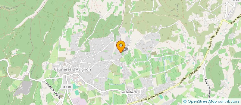 localisation de l'entreprise PANTAI  CABRIERES-D'AVIGNON