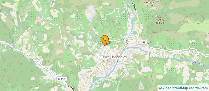 localisation de l'entreprise PANTAI PROD à BUIS-LES-BARONNIES