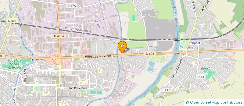 localisation de l'entreprise PANTAS à MEAUX