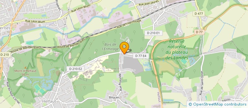 localisation de l'entreprise PANTEGHINI PERE ET FILS  HELFAUT