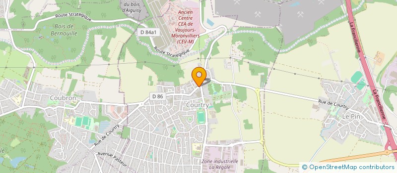 localisation de l'entreprise PANTEIX IMMOBILIERE à COURTRY