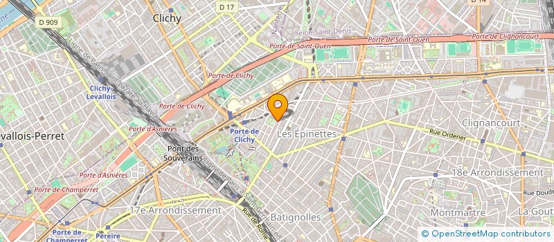 localisation de l'entreprise PANTELEC  PARIS