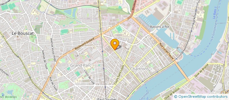 localisation de l'entreprise PANTELLERIA  BORDEAUX