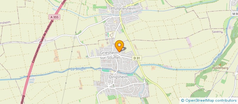localisation de l'entreprise PANTER CONSULTING INTERNATIONAL à GRIESHEIM-SUR-SOUFFEL