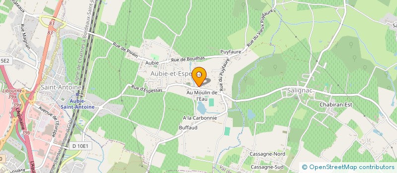 localisation de l'entreprise PANTERA SCI  VAL DE VIRVEE