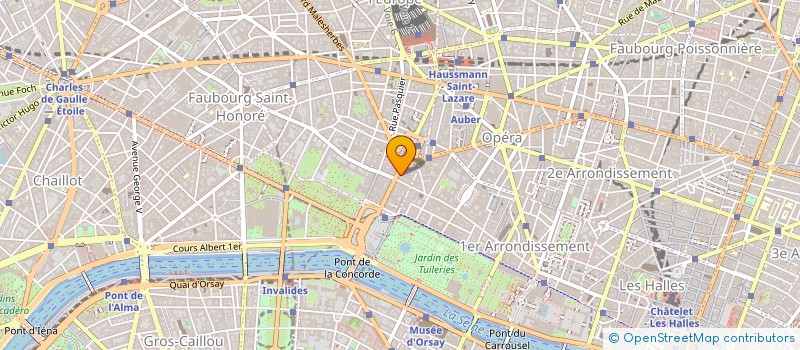 localisation de l'entreprise PANTHEON INTERNATIONAL  PARIS