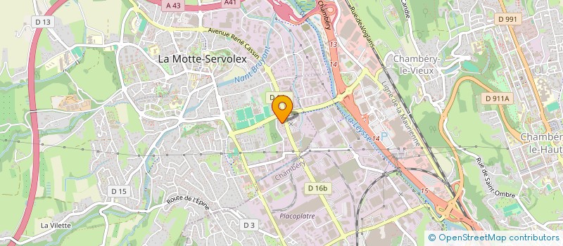 localisation de l'entreprise PANTHERA EVENT SECURITY  LA MOTTE-SERVOLEX