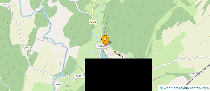 localisation de l'entreprise PANTHERA INVEST  FONTENOIS-LES-MONTBOZON