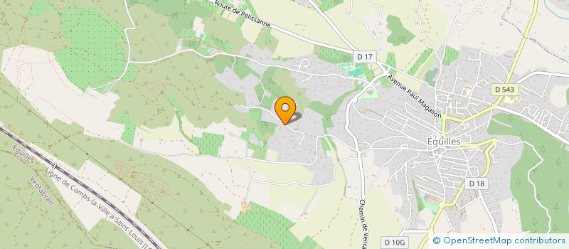 localisation de l'entreprise PANTHERE  EGUILLES