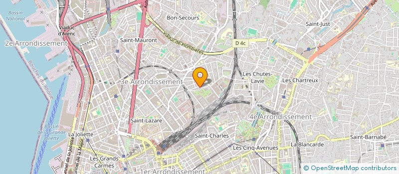localisation de l'entreprise PANTHERE PREMIERE à MARSEILLE