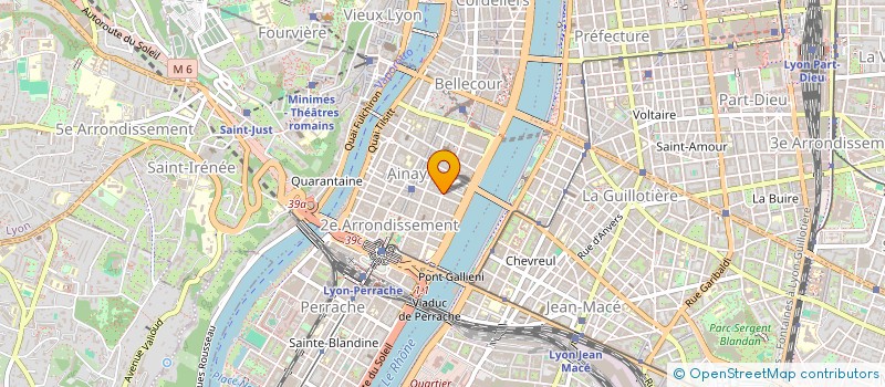 localisation de l'entreprise PANTOMINE  LYON