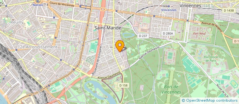 localisation de l'entreprise PANTON  SAINT-MANDE