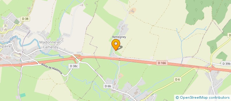 localisation de l'entreprise PANTON CHIC ET CHOC SASU  DAMAS-ET-BETTEGNEY