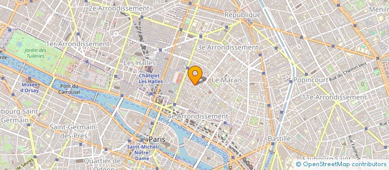 localisation de l'entreprise PANTRA TECHNOLOGIES  PARIS