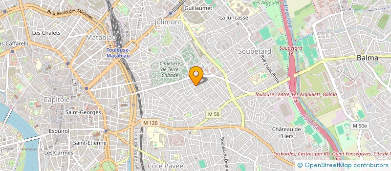 localisation de l'entreprise PANTXI SIRIEIX à TOULOUSE