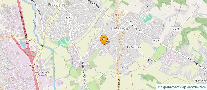 localisation de l'entreprise PANUFE à GRATENTOUR