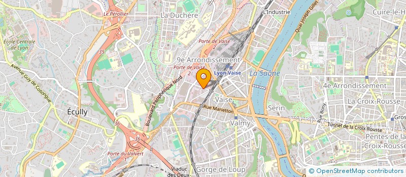localisation de l'entreprise PANZERI FRANCE à LYON