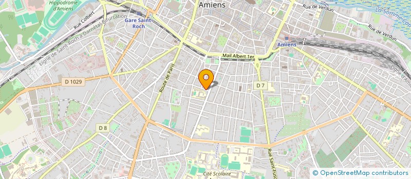 localisation de l'entreprise PAO à AMIENS
