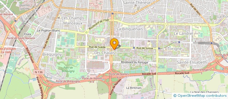 localisation de l'entreprise PAO DENTAIRE à RENNES