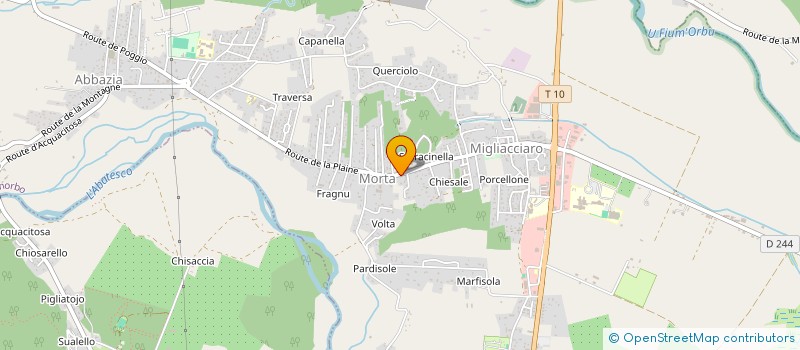 localisation de l'entreprise PAO SPORT AUTO à PRUNELLI-DI-FIUMORBO