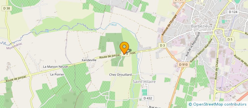 localisation de l'entreprise PAO3AM  BORDEAUX