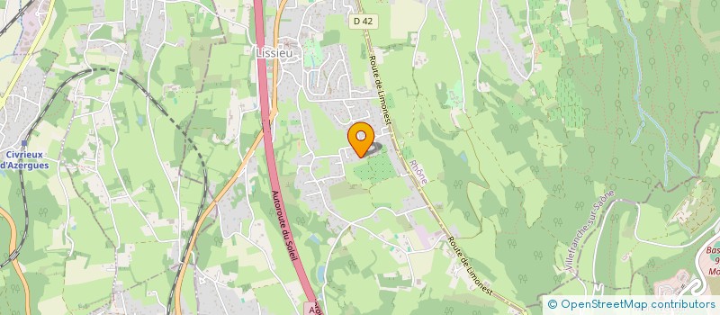 localisation de l'entreprise PAODZEDA  LISSIEU