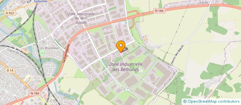 localisation de l'entreprise PAOL CONSEILS à SAINT-OUEN-L'AUMONE