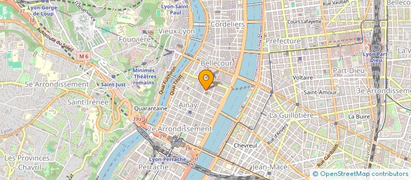 localisation de l'entreprise PAOLA  LYON