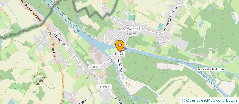 localisation de l'entreprise PAOLA  MORTAGNE-DU-NORD