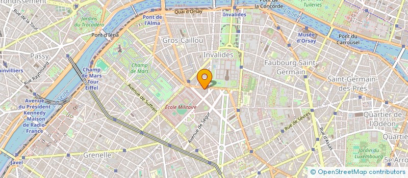 localisation de l'entreprise PAOLA KF  PARIS