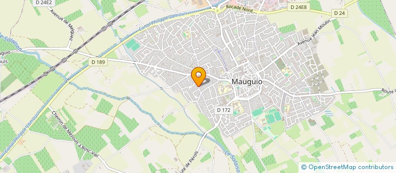 localisation de l'entreprise PAOLENA  MAUGUIO