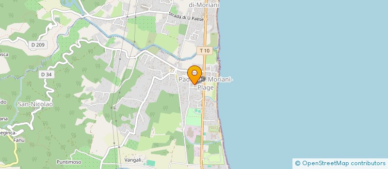 localisation de l'entreprise PAOLI IMMOBILIER II à SAN-NICOLAO