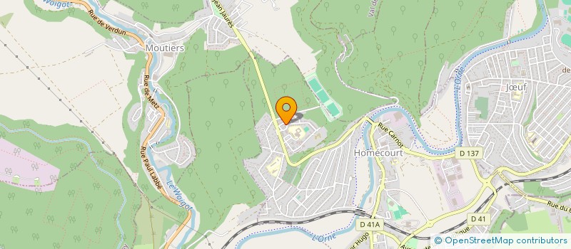 localisation de l'entreprise PAOLILLO  HOMECOURT