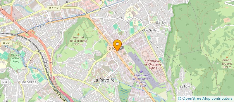 localisation de l'entreprise PAOLIMMO  LA RAVOIRE