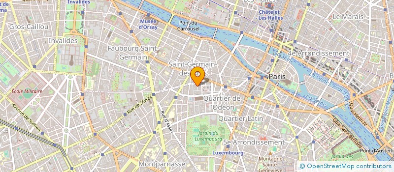 localisation de l'entreprise PAOLINA  PARIS