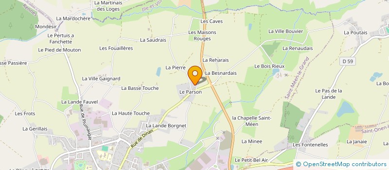 localisation de l'entreprise PAOLINA  SAINT-MEEN-LE-GRAND