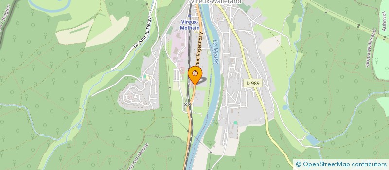 localisation de l'entreprise PAOLOUANE  VIREUX-MOLHAIN