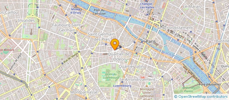 localisation de l'entreprise PAOMA  PARIS