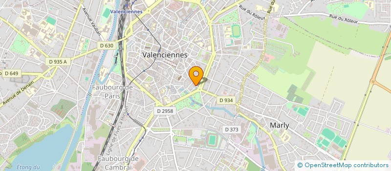 localisation de l'entreprise PAOPIZZA  VALENCIENNES